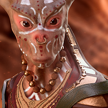 Emperor Xalli. Projekt z dziedziny 3D,  Manager art, st, czn, Projektowanie postaci, Animacje 3D i  Modelowanie 3D użytkownika Mateo Alejandro Carmona Rdz - 15.05.2021