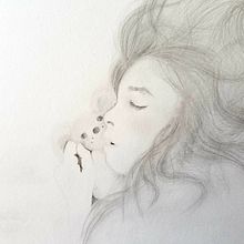 My little one, my inspiration <3. Traditional illustration, and Pencil Drawing project by Sara Vasquez - 05.15.2021