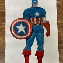 My project in Character Illustration with Acrylic course. Un projet de Illustration traditionnelle, Conception de personnages, Peinture, B, e dessinée, Peinture acr , et lique de Fabio Dionigi - 14.05.2021