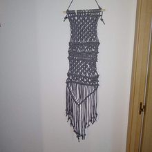 Tapiz Macrame. Un proyecto de Artesanía y Macramé de Almudena Martin Sánchez - 15.05.2021