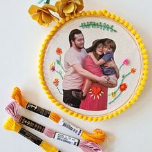 Meu projeto do curso: Bordado em fotografias sobre tela Ein Projekt aus dem Bereich Fotografie, Collage, Kartonmodellbau, Prägung, Stickerei und DIY von Endora Barboza - 12.05.2021