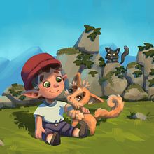 My project in Lighting Principles for Digital Painting course. Un projet de Illustration traditionnelle, Illustration numérique , et Peinture numérique de Chrysoula Varia - 14.05.2021