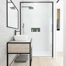 REMODELACIÓN BAÑO. Design, 3D, Architecture & Interior Design project by GERARD TAFALLA QUEROL - 05.15.2021