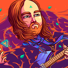 Musical Artists - Vol. 1. Traditional illustration, Vector Illustration, Digital Design, and Digital Illustration project by Andy Velásquez - 10.01.2020