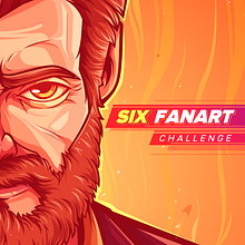 Six Fanarts (2020). Traditional illustration, Vector Illustration, and Digital Illustration project by Andy Velásquez - 04.27.2020