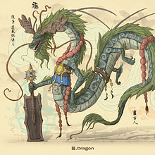 Chinese Zodiac - 十 二 生 肖. Traditional illustration, Character Design, Video Games, Game Design, and Animation project by Diego Zúñiga - 05.16.2021