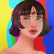 Mi Proyecto del curso: Retratos digitales de fantasía con Photoshop. Traditional illustration, Drawing, Digital Illustration, Portrait Drawing, Digital Drawing, and Digital Painting project by Roger Rivero - 05.15.2021