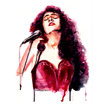 Minha Marisa - Meu projeto do curso: Retrato em aquarela: capture a personalidade do seu modelo. Un proyecto de Bellas Artes, Pintura, Pintura a la acuarela y Dibujo de Retrato de Fernanda Das Mädchen - 03.04.2021