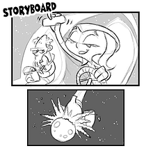 Mi Proyecto del curso: Introducción al storyboarding. Projekt z dziedziny Trad, c, jna ilustracja,  Manager art, st, czn, Produkcja audiowizualna, Ilustracja c, frowa, Stor, board, Concept art, R, sunek c i frow użytkownika Ander Esteve - 16.05.2021