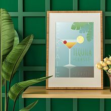 Stylish cocktail. Un projet de Illustration traditionnelle, Beaux Arts, Conception d'affiches et Illustration numérique de barberry - 16.05.2021