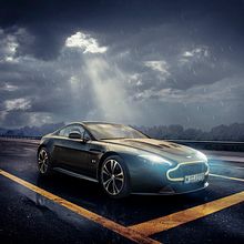 Montaje Automóvil bajo la lluvia. Un progetto di Design di Andrés Castañeda - 14.05.2021