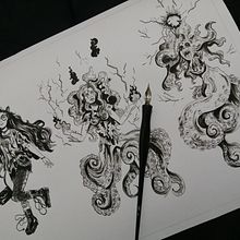 Mi Proyecto del curso: Diseño de personajes femeninos para cómics Ein Projekt aus dem Bereich Design von Figuren, Comic und Zeichnung von Giovanna Carpio Medellín - 15.05.2021