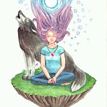 Mi Proyecto del curso: Técnicas de acuarela para ilustraciones de ensueño. Traditional illustration, Drawing, Watercolor Painting, and Editorial Illustration project by theeradan - 05.17.2021
