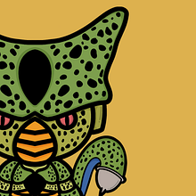 Dragon Ball Kawaii Villains. Un proyecto de Ilustración tradicional de Jaume Estruch Navas - 17.05.2021