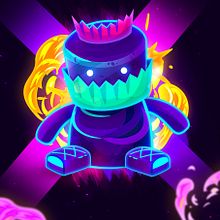 MONSTER 2D VECTOR BY OSCAR CREATIVO. Een project van Traditionele illustratie,  Ontwerp,  Reclame, Vectorillustratie, Lichtontwerp, 2D-animatie, Digitale illustratie y Digitale marketing van Oscar Creativo - 17.05.2021