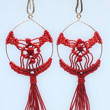 Mi Proyecto del curso: Joyería en macramé. Arts, Crafts, Jewelr, Design, Fiber Arts, and Macramé project by barbara Alvarado Pacheco - 05.17.2021