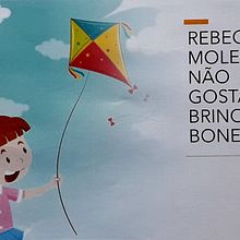 Meu projeto do curso: REBECA, MOLECA. NÃO GOSTAVA DE BRINCAR DE BONECAS Ein Projekt aus dem Bereich Schrift, Stor, telling, Kinderillustration, Kreativität mit Kindern und Erzählung von Fabia de oliveira santos Oliveira - 16.05.2021