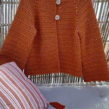 Mi Proyecto del curso:  Top-down: prendas a crochet de una sola pieza. Fashion Design, Fiber Arts, DIY, and Crochet project by thaiscarrion - 05.18.2021
