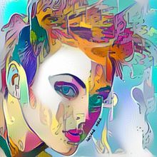Punk Girls. Traditional illustration, and Digital Illustration project by Daniela Mela - 04.16.2021