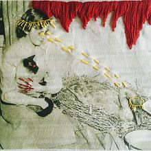 My project in Photo Embroidery on Fabric course. Un progetto di Fotografia, Collage, Papercraft, Stampa, Ricamo e DIY di Elizabeth Watkin - 13.05.2021