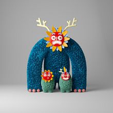 La Familia. Traditional illustration, 3D, 3D Modeling, and 3D Character Design project by Enrique Escalona - 05.02.2021