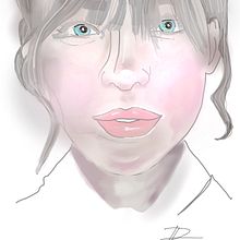 Meu projeto do curso: Retrato de personagens femininas com Procreate. Un proyecto de Ilustración tradicional, Ilustración digital y Dibujo digital de Rahel - 17.05.2021
