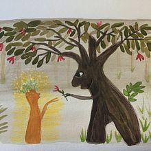 Final project: The Dark Fairy. Traditional illustration, Drawing, Watercolor Painting, and Editorial Illustration project by drcrthema - 05.19.2021