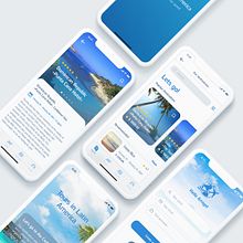 Travel App. UX / UI, Mobile Design, Digital Design, and App Design project by Ivan Lao - 05.17.2021