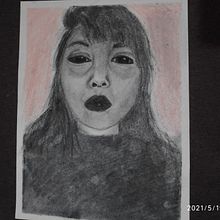 Mi Proyecto del curso: Retrato artístico al carboncillo: creando atmósferas. Traditional illustration, Drawing, Portrait Drawing, Realistic Drawing, and Artistic Drawing project by Victoria López - 05.18.2021