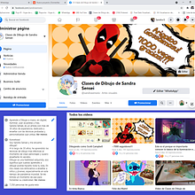 MKT Facebook ads: Clases de dibujo de Sandra Sensei. Un proyecto de Marketing, Redes Sociales, Marketing Digital, Mobile marketing, Instagram, Marketing para Facebook, Marketing para Instagram y Growth Marketing de Sandra Elizabeth Jiménez Silva - 19.05.2021