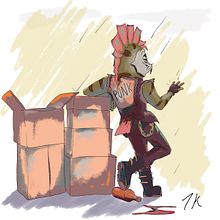 Mi Proyecto del curso: Creación de personajes antropomorfos. Un proyecto de Ilustración tradicional, Diseño de personajes, Dibujo, Ilustración digital y Pintura a la acuarela de Ruslan Fajardo - 19.05.2021