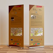 Roll Up Ayuntamiento de Baeza Ein Projekt aus dem Bereich Werbung, Design, Marketing, Fotografie, Br, ing und Identität, Verlagsdesign, Events, Grafikdesign, Verpackung und Digitales Design von Ana Gallego - 19.05.2021