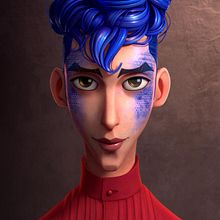 Meme. 3D Character Design, 3D, and 3D Modeling project by Fer Aguilera Reyes - 05.17.2021