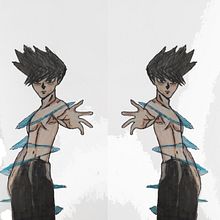 Mi Proyecto del curso: Creación de personajes manga. Traditional illustration, Character Design, Comic, and Manga project by samuel chanaga - 05.26.2021