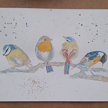 Proyecto del curso. Traditional illustration, Watercolor Painting, Realistic Drawing, and Naturalistic Illustration project by mipropianube - 05.20.2021