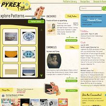 Pyrex Potluck web site for Corning Museum of Glass. UX / UI, Web Development, HTML, CSS, JavaScript, and Mobile Design project by Brian Hewitt - 05.20.2021