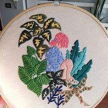 Mi Proyecto del curso: Introducción al bordado botánico. Un progetto di Ricamo di paula_t_a - 18.05.2021