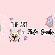 Arte para canales de Twitch y servidores de Discord. Design, Logo Design, Character Design, and Traditional illustration project by holasushi - 01.07.2020