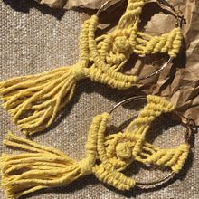 Meu projeto do curso: Joalheria com macramê. Un progetto di Artigianato, Design di gioielli, Fiber Art e Macramè di Ana Almeida - 19.05.2021