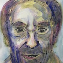 MI PRIMER RETRATO. Un proyecto de Bellas Artes, Pintura, Pintura a la acuarela y Dibujo de Retrato de ANGEL EDUARDO GUZMÁN GUTIÉRREZ - 24.03.2021
