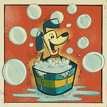 Hora de Bañarse!. Traditional illustration, Digital Illustration, Children's Illustration, Pencil Drawing, and Drawing project by Ed Vill - 03.15.2021