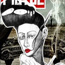 Autour de la musique. Traditional illustration project by Roxane COMBES - 05.22.2021