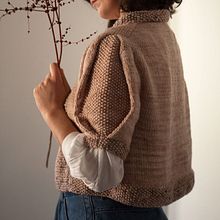 Chaqueta Cascarilla. Design, Arts, Crafts, and Fashion Design project by Carmen García de Mora - 12.01.2020