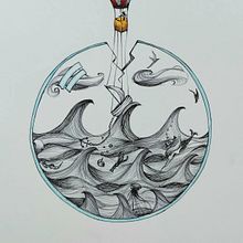 Sensation, Arthur Rimbaud. Traditional illustration, Stor, telling, and Editorial Illustration project by Valya Papadopoulou - 05.22.2021