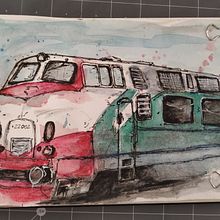 test e dipinti ad aquarello. Een project van  Schetsen,  Creativiteit,  Tekening, Aquarelschilderen, Sketchbook y Traditionele illustratie van Domenico Cipollone - 22.05.2021
