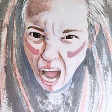 Il mio progetto del corso: Ritratto artistico ad acquerello. Fine Arts, Painting, Watercolor Painting, and Portrait Drawing project by Silvia Gilli - 05.22.2021