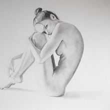 Mi Proyecto del curso: Dibujo realista de la figura humana. Traditional illustration, Fine Arts, Sketching, Pencil Drawing, Drawing, Realistic Drawing, and Figure Drawing project by fjarranz219 - 05.22.2021