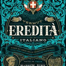 Vermut Eredità 🇮🇹. Traditional illustration, Design, Art Direction, Br, ing, Identit, Design Management, Fine Arts, Graphic Design, Industrial Design, Screen Printing, Product Design, T, pograph, Naming, Lettering, and Vector Illustration project by Emi Renzi - 05.22.2021