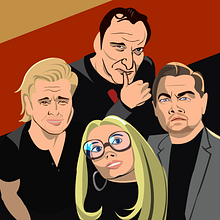 Once Upon a Time in Hollywood. Traditional illustration project by Francisco Bonett - 05.23.2021