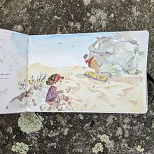 My project in Exploratory Sketchbook: Find Your Drawing Style course. Un progetto di Illustrazione tradizionale, Bozzetti, Creatività, Disegno, Pittura ad acquerello, Sketchbook e Pittura gouache di sophie_gueron - 23.05.2021